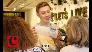 Ecover uses 'Rubbish Cafe' to educate consumers on clean living