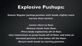 Bodeefit Explosive Pushups
