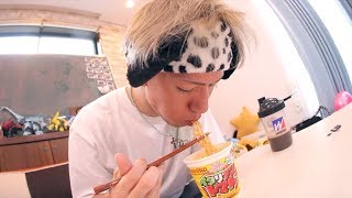 カップヌードルのイタリアントマト味を食べる！！！