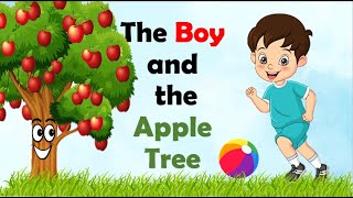 🍀🌟English bed time stories for kids/the boy and the apple tree with moral lesson/Baby Channel