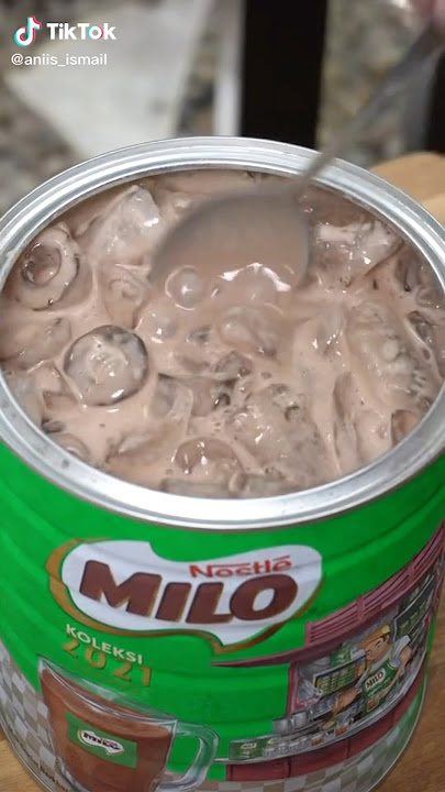 COBA MINUM MILO SEKALENG !!! 🤤