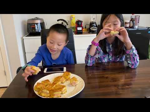 [VLOG] 탕싼죠(糖三角) 맨뽀쌰(面包虾) 집밥브이로그! 캐나다거주 조선족가족의 일상!