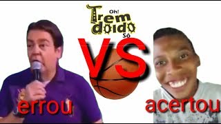 Acertou Miserável Vs Faustão Errou Jogo De Basquete Tv Pruzoto