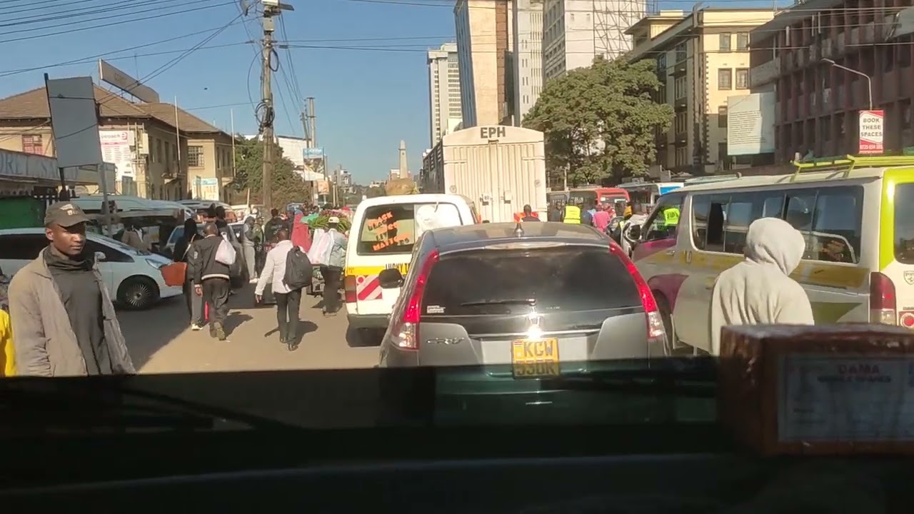 Nairobi City streets today morning after yesterday's Gen Z protests #JusticeAlbertOjwang