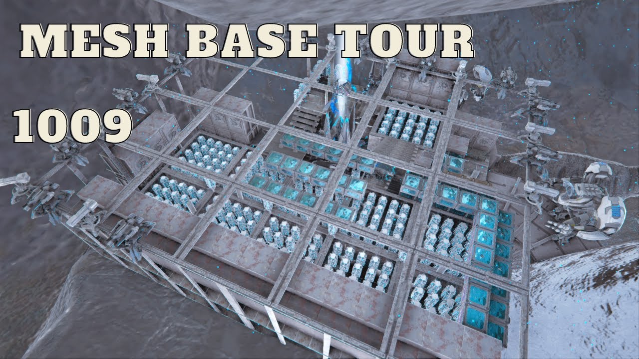 FATTEST MESH BASE TOUR ON PS5 CromaGanG ARK OFFICIAL YouTube