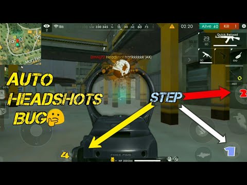 New Trick For Auto Headshot Garena Free Fire Youtube