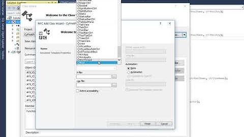 MFC CWinThread based Class Creation