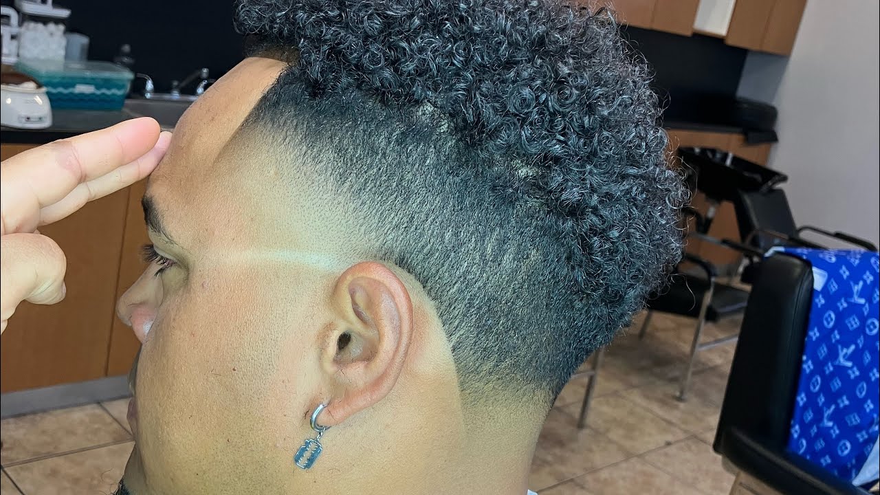 JcBarber con High Taper Fade en cabello chino tutorial de Barberia completo 2023