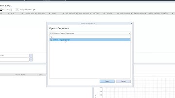 How to run a sequence in OpenLab CDS