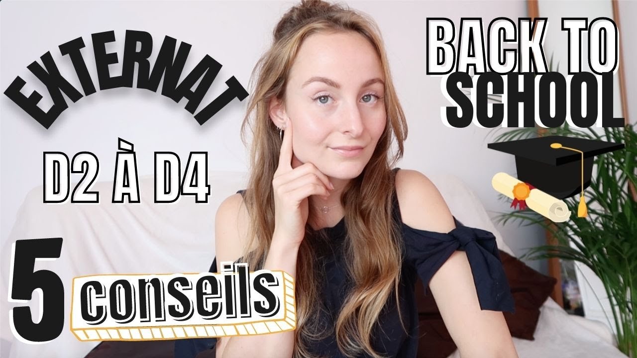 BIEN DÉBUTER SON EXTERNAT : méthode, fiches, QCM... - BACK TO SCHOOL