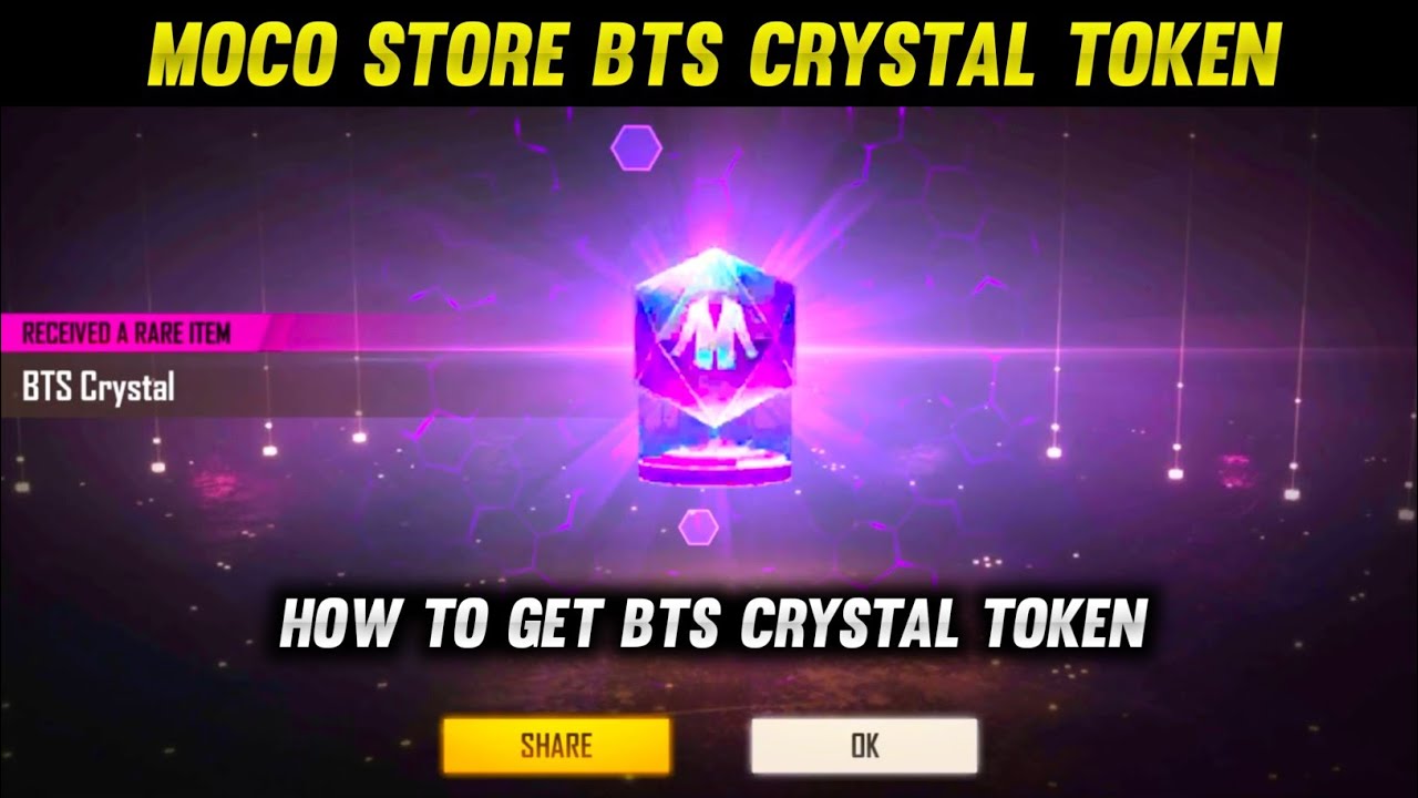 Moco Store BTS Crystal Token on Tamil | How to Get BTS Crystal Token | De Aakash Gaming