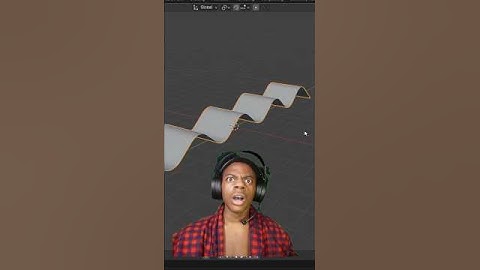 How to make a Wave Model in Blender 4.3 #blender #tutorial #b3d