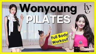 IVE-Wonyoung Pilates Workout! Slim Legs, Abs & Back Fat Burning 🔥 Kpop Idol Workout screenshot 5