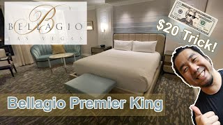 $20 Trick at Bellagio Las Vegas and Room Tour