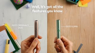 What is the difference between IQOS ORIGINALS DUO and IQOS ILUMA? | IQOS UK