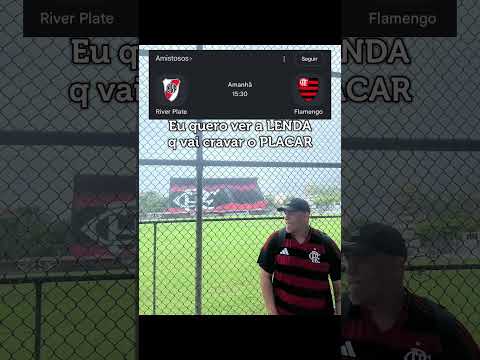 HOJE TEM FLAMENGO X RIVER PLATE AMISTOSO INTERNACIONAL #flamengo #LigaDosConvocados #2026convocados
