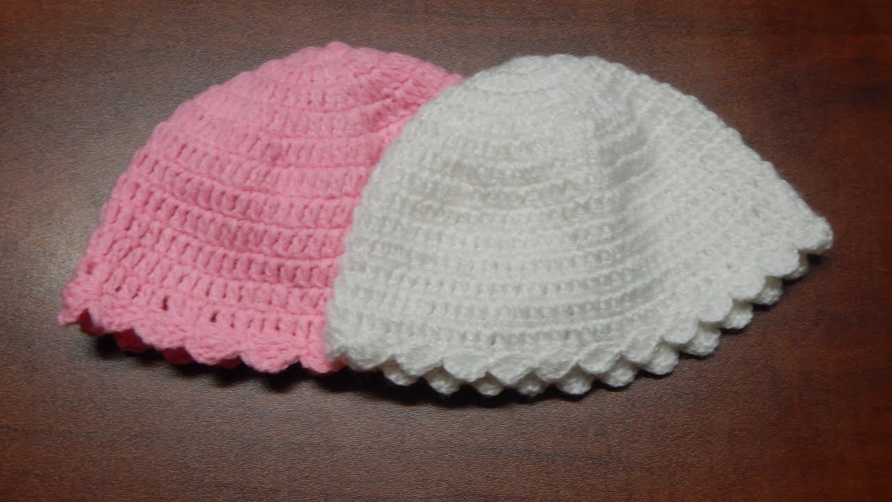 Crochet baby Hat How to make Crochet baby Hat 6 months baby Hatকুশিকাটার বাচ্চাদের টুপি