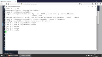 Setting Raritan temperature sensor thresholds