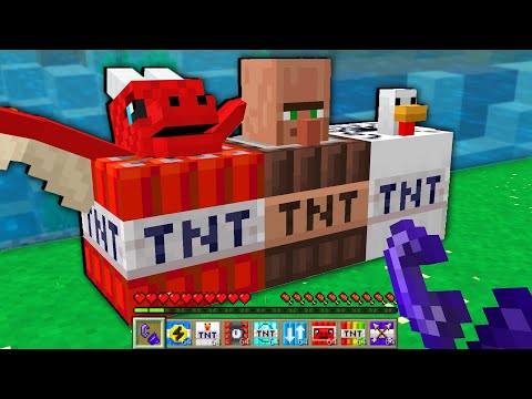 ありえないTNTが使えるマインクラフト【まいくら・マインクラフト】