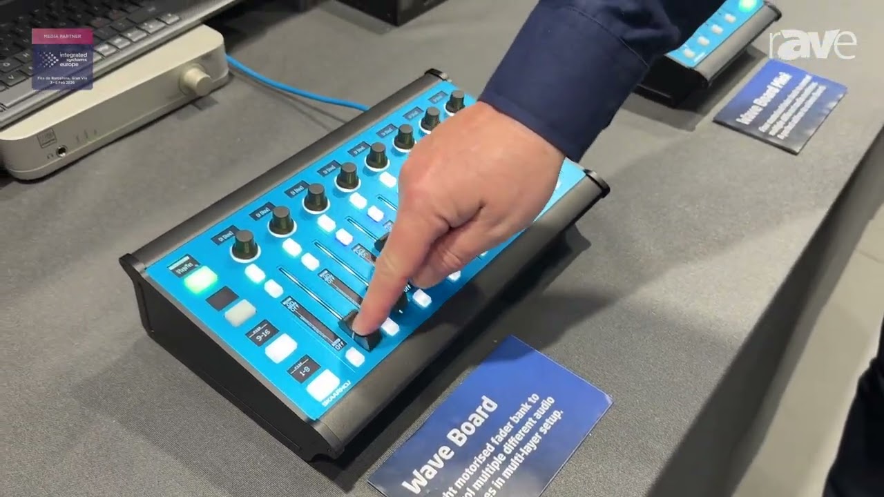 ISE 2026: SKAARHOJ Shows Off Wave Board Controller