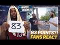 We Asked Fans Outside March Madness About Bam’s 83… It Got HEATED 👀