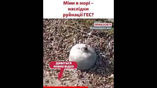 «Не класичні» міни потрапили до моря після катастрофи на Каховській ГЕС? Пояснює військовий