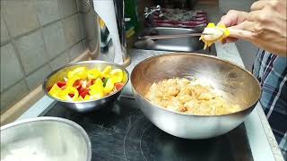 Hähnchen Spieße selber machen