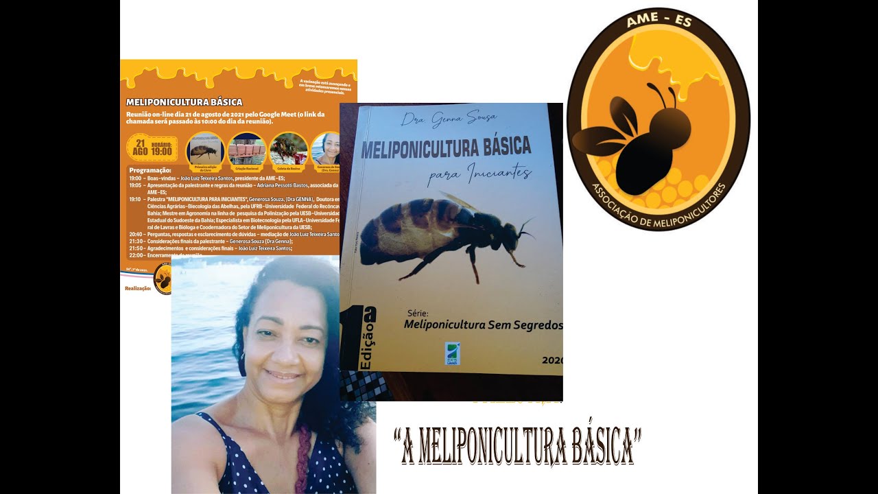Meliponicultura Básica com DRA GENEROSA SOUZA - DRA GENNA