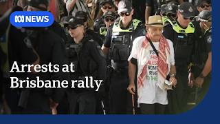 Multiple Arrests At Pro-Palestine Rally In Brisbane After Chanting Of Banned Phrase Abc News