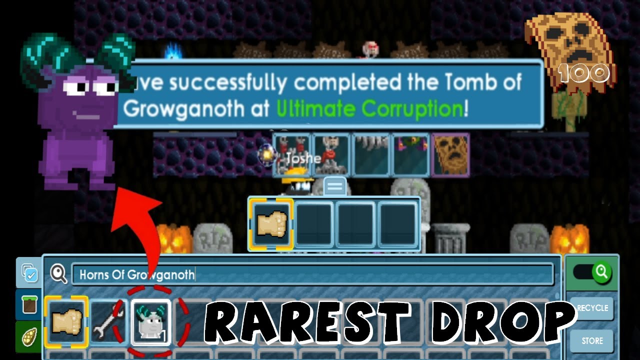 I got rarest drop from dark ticket!??!?! [100DL PROFIT] Growtopia