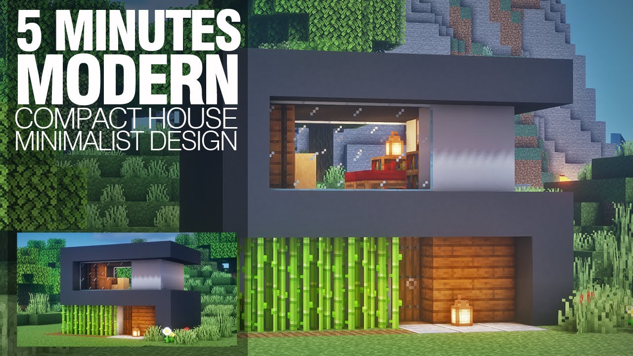 Casa Moderna/Survival Modern House Minecraft Map