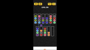 How to Solve Ball Sort Puzzle (Mind Games) Level 276