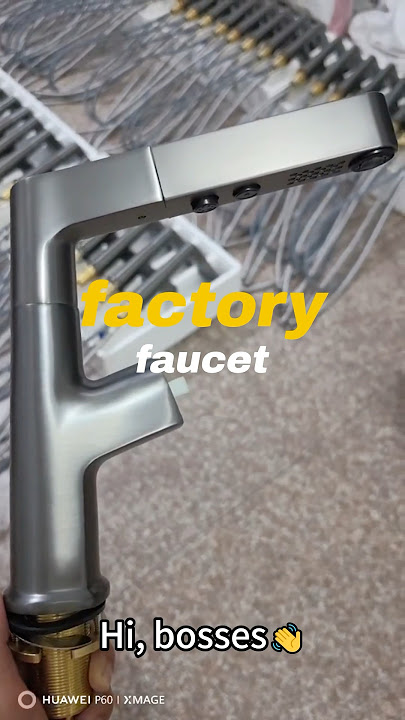 I think you must have seen too many traditional faucets, look at this🎁#factory  #faucet #kitchen