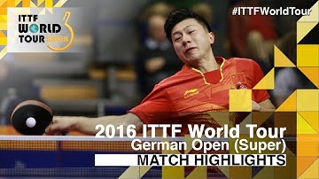 German Open 2016 Highlights: MA Long vs NIWA Koki (R16)