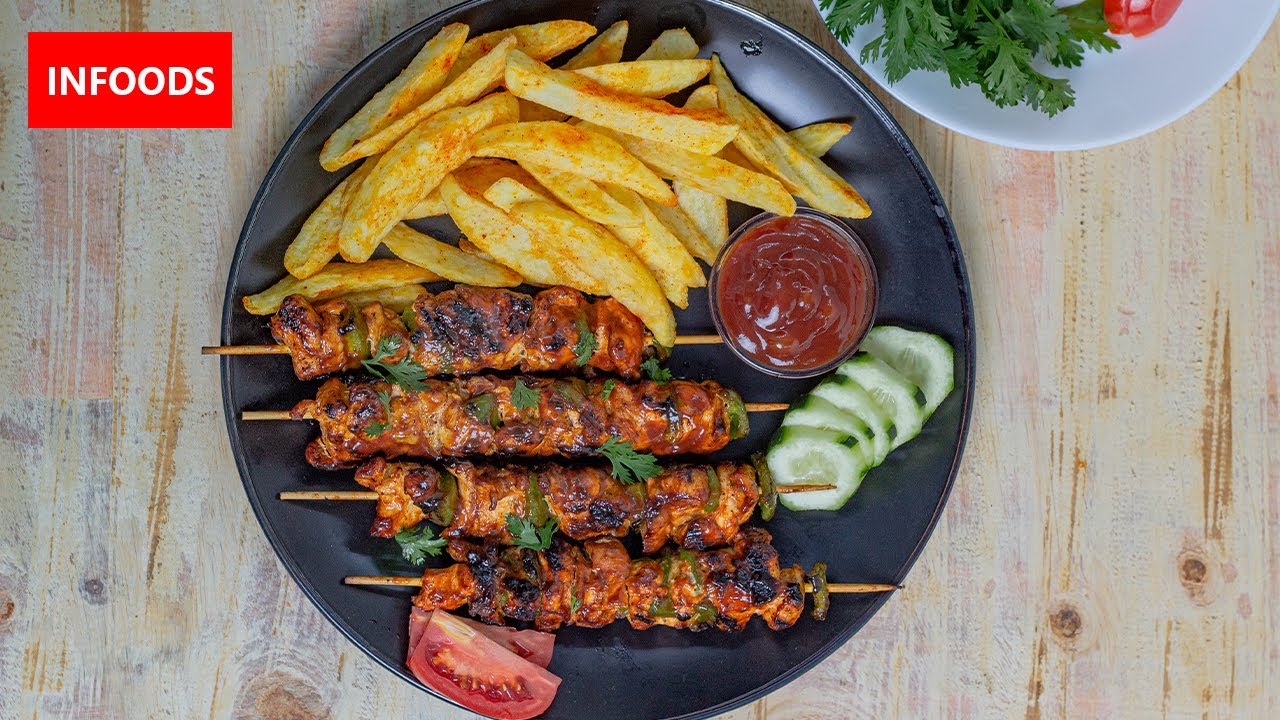 BBQ Chicken Skewers Chicken Skewers Recipe How to Make Skewers