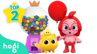 Learn colors with Candies 🍬 and Balloons 🎈｜Colors for Kids｜Hogi Colors｜Hogi Pinkfong