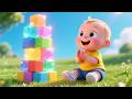 Tiny Builder Block Town | Fun Construction Song for Kids | Preschool Building Adventure Rhyme