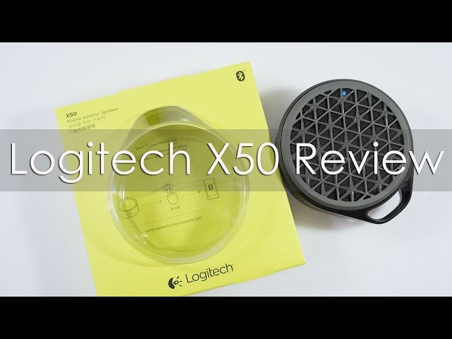 Logitech X50 Mini Bluetooth Budget Speakers Review