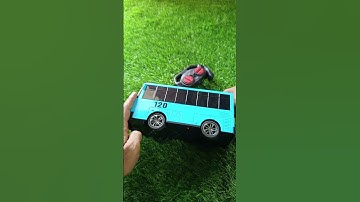 Unboxing and Testing RC Bus Tayo and Choo Choo Charles Two No Talking With Natural Sound Water