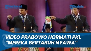 Viral Video Gus Miftah Hina Penjual Es Teh, Pidato Berapi-api Prabowo Hormati PKL Tiba-Tiba Muncul