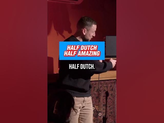 Half-Dutch, Half-Amazing 🤩 #shorts #standupcomedy #rogierbak #dutch