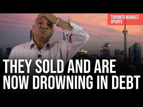 They Sold And Are Now Drowning In Debt (Toronto Home Prices)