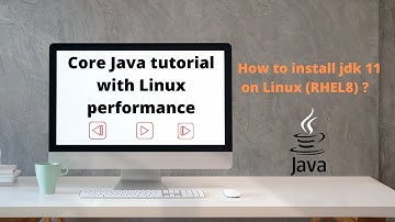 How to install jdk 11 on Linux (RHEL8) ?