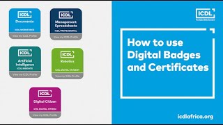 ICDL Africa Digital Credentials Education for Candidates