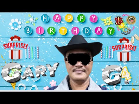 🎂 Happy Birthday, Gary G.! A Special Surprise Just for You! 🎉 🍒🌈🍬#happy #birthday #surprise