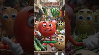 Funny Tomato Conversation 😂 | AI Animated Tomato Short 🍅
