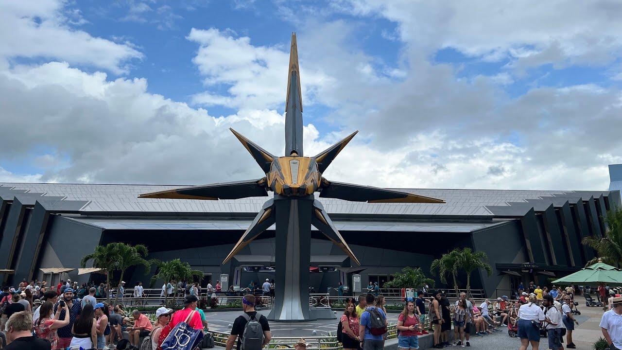Guardians of the Galaxy Cosmic Rewind at Epcot | Full Ride, How to Get Virtual Boarding Group, Merch