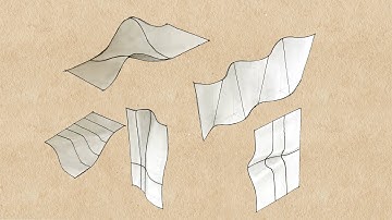 How to Draw Curves in Architecture | Curved Surfaces in perspective | drawing curve