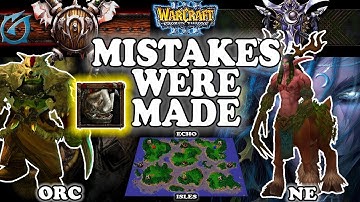 Grubby | Warcraft 3 TFT | 1.30 | ORC v NE on Echo Isles - Mistakes Were Made