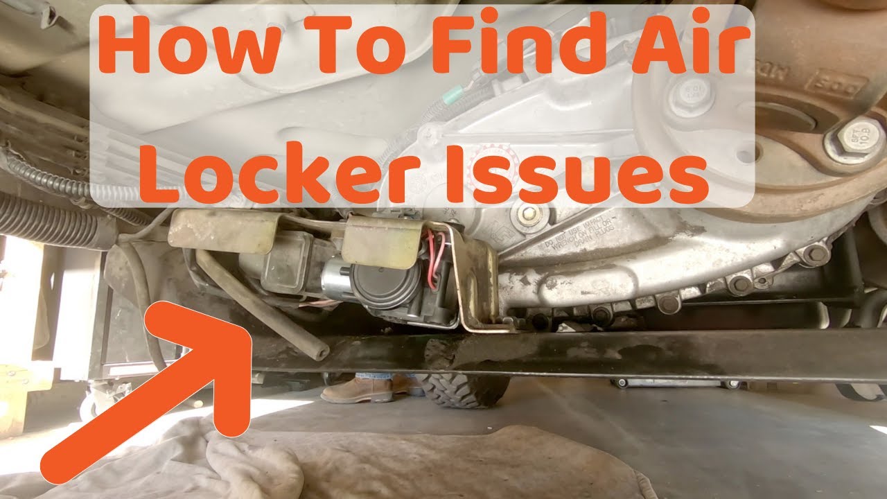 How To Fix Rubicon Air Lockers - YouTube